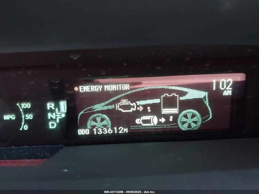 2011 Toyota Prius Three VIN: JTDKN3DU6B5317988 Lot: 43174396