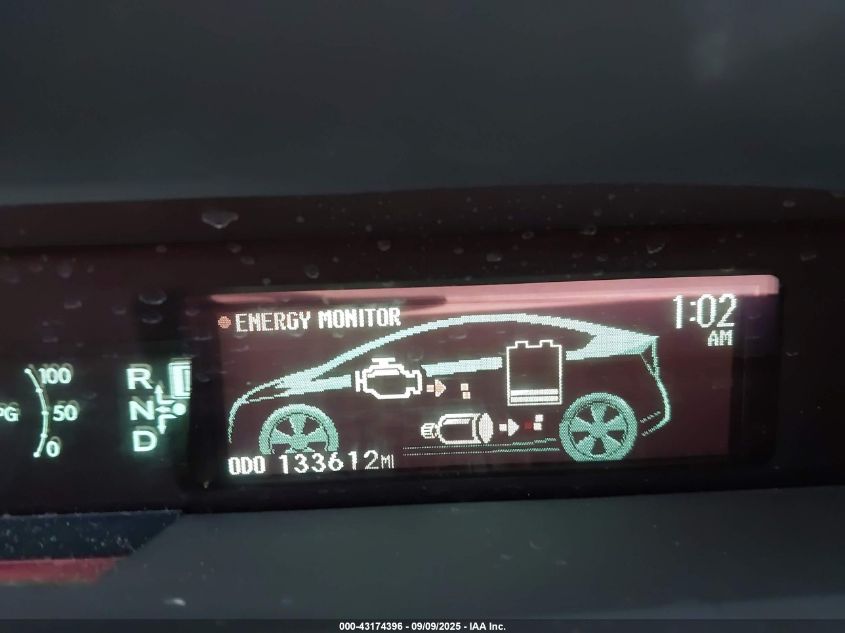 2011 Toyota Prius Three VIN: JTDKN3DU6B5317988 Lot: 43174396