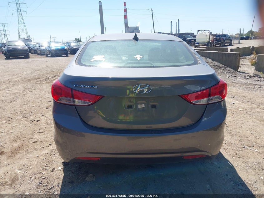 2013 HYUNDAI ELANTRA GLS - 5NPDH4AE0DH263710