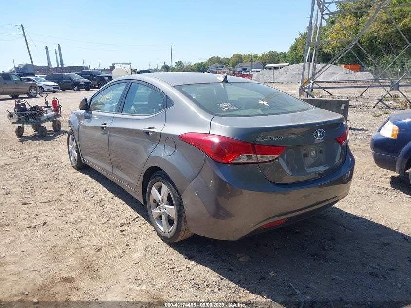 2013 HYUNDAI ELANTRA GLS - 5NPDH4AE0DH263710