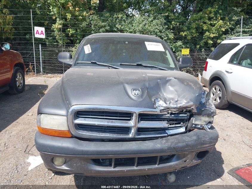 2004 Dodge Dakota Sport/Sxt VIN: 1D7HL38K74S739061 Lot: 43174487