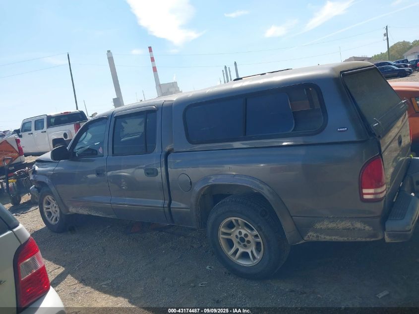 2004 Dodge Dakota Sport/Sxt VIN: 1D7HL38K74S739061 Lot: 43174487