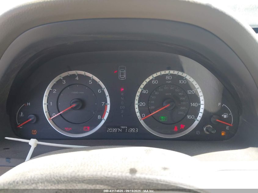 2010 Honda Accord 2.4 Ex-L VIN: 1HGCP2F82AA110773 Lot: 43174525