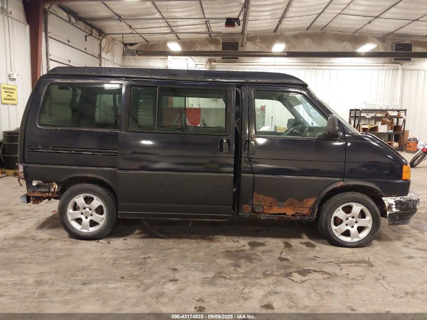 1993 Volkswagen Eurovan Mv VIN: WV2MC0702PH043668 Lot: 43174535