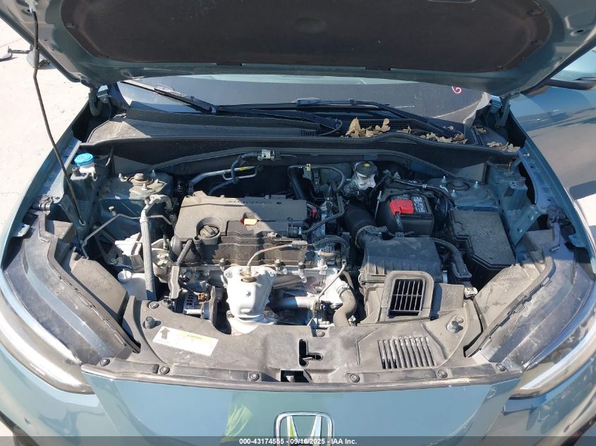 2024 Honda Hr-V 2Wd Ex-L/2Wd Ex-L W/O Bsi VIN: 3CZRZ1H70RM757408 Lot: 43174555