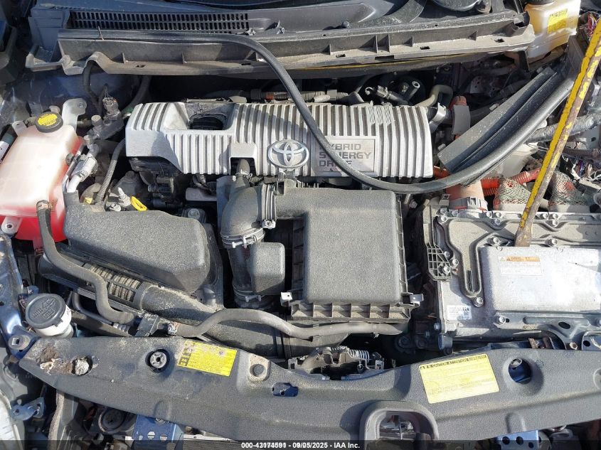 2013 Toyota Prius Two VIN: JTDKN3DU4D1710074 Lot: 43174591