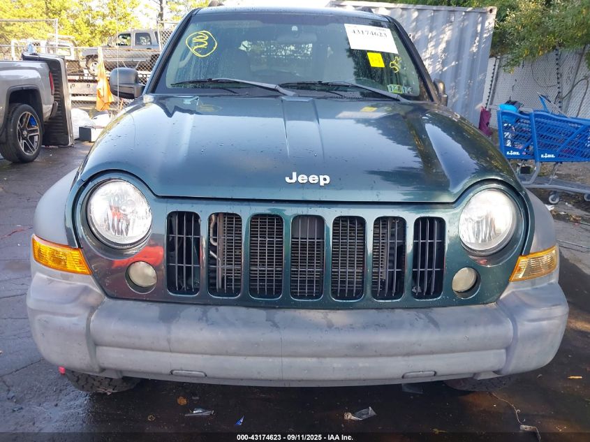 2005 Jeep Liberty Sport VIN: 1J4GL48K65W602726 Lot: 43174623