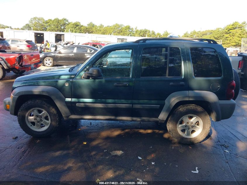 2005 Jeep Liberty Sport VIN: 1J4GL48K65W602726 Lot: 43174623
