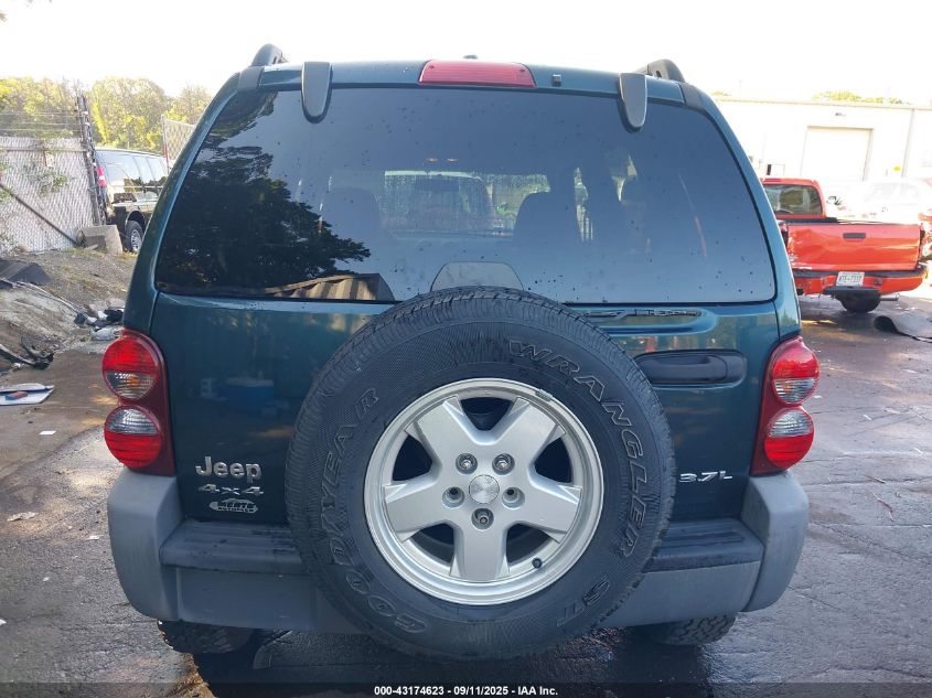 2005 Jeep Liberty Sport VIN: 1J4GL48K65W602726 Lot: 43174623