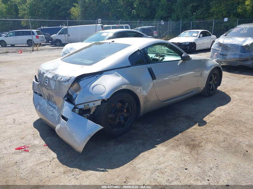 JN1AZ34E73T010757 2003 NISSAN 350Z photo no. 4