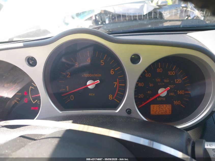 2003 Nissan 350Z Track VIN: JN1AZ34E73T010757 Lot: 43174667