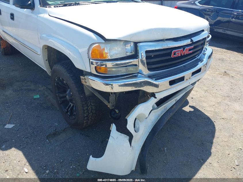 2006 GMC Sierra 1500 Sle1 VIN: 2GTEK13T261195043 Lot: 43174685