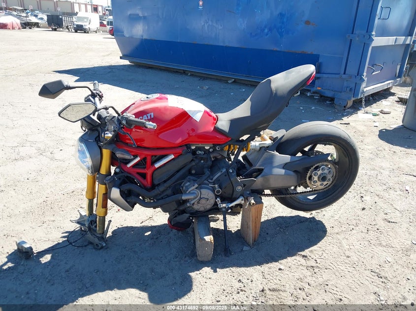 VIN: ZDMMACFW7JB025113 2018 DUCATI MONSTER 1200