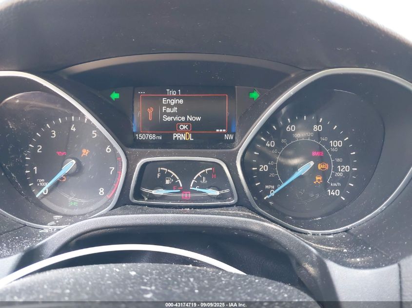 2017 Ford Focus Se VIN: 1FADP3F25HL322205 Lot: 43174719