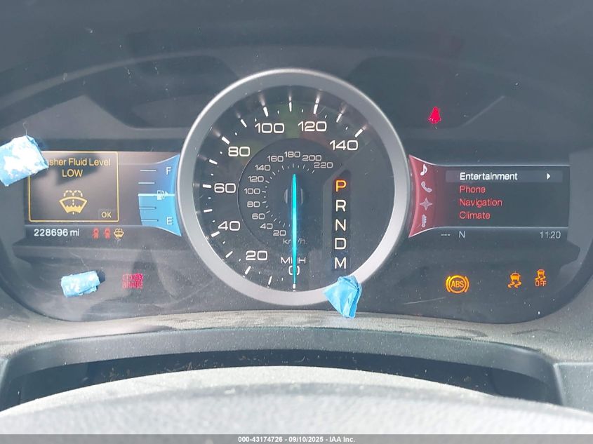 2011 Ford Explorer Limited VIN: 1FMHK7F80BGA86189 Lot: 43174726