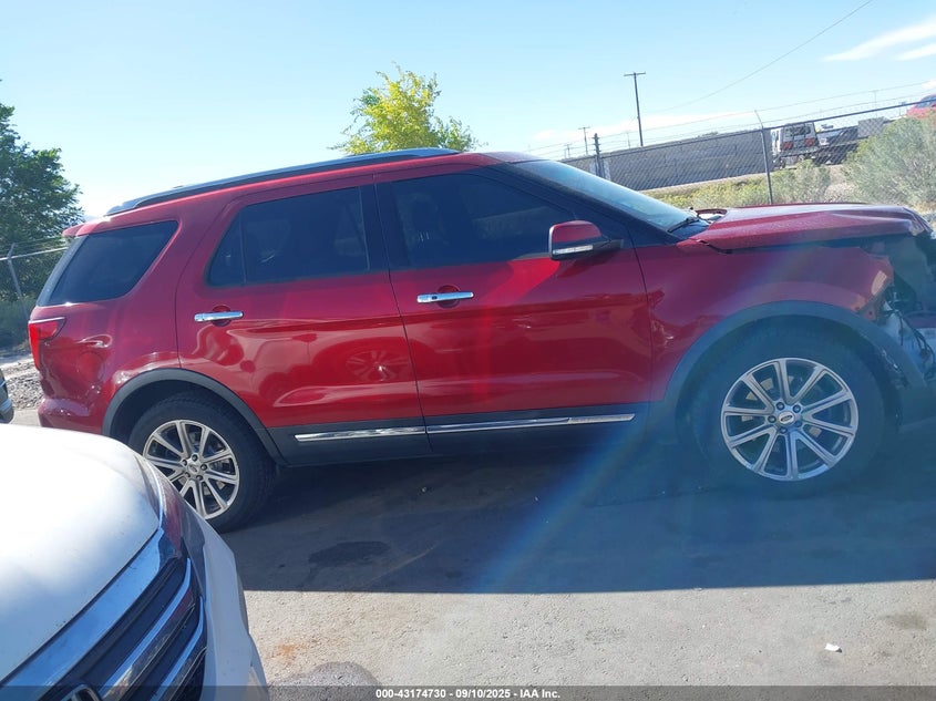 2016 FORD EXPLORER LIMITED 1FM5K8F8XGGA29806