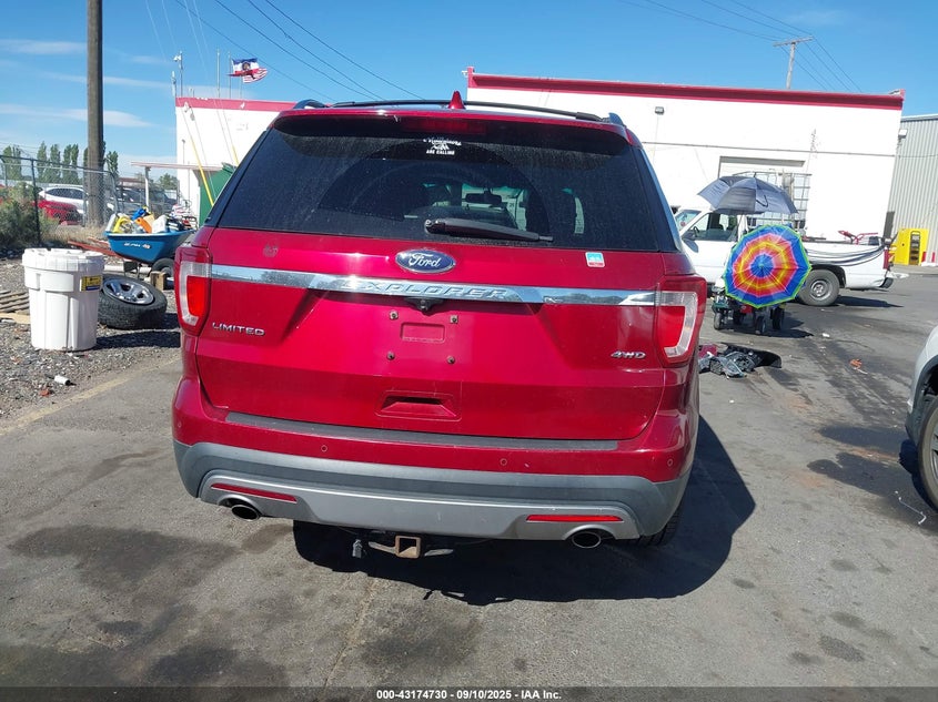 2016 FORD EXPLORER LIMITED 1FM5K8F8XGGA29806