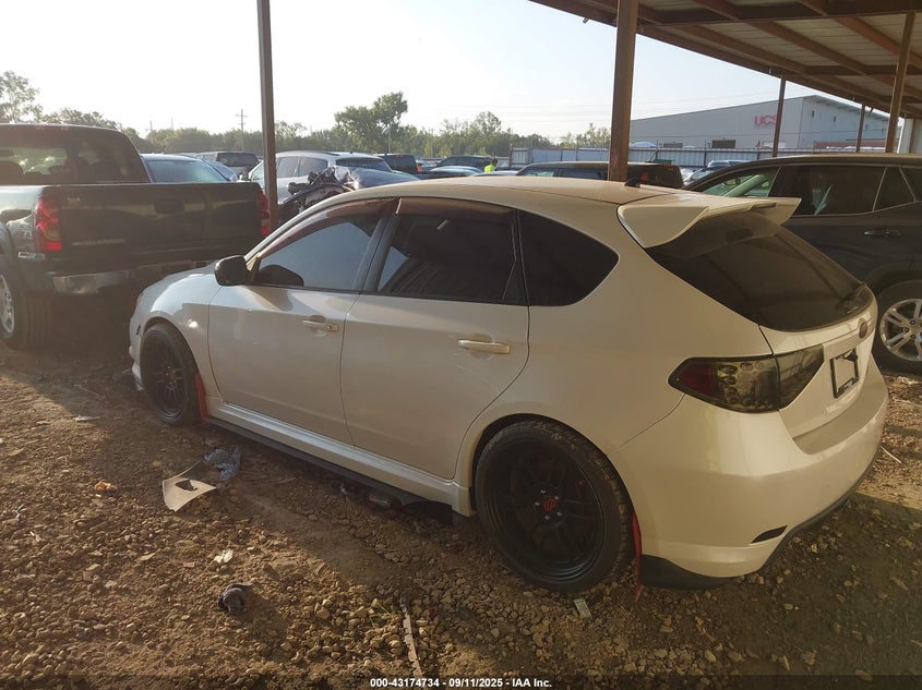 2009 Subaru Impreza Wrx white hatchback gasoline JF1GH766X9G803825 photo #4