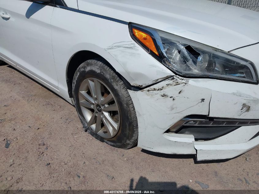 2015 Hyundai Sonata Se VIN: 5NPE24AF4FH056075 Lot: 43174785