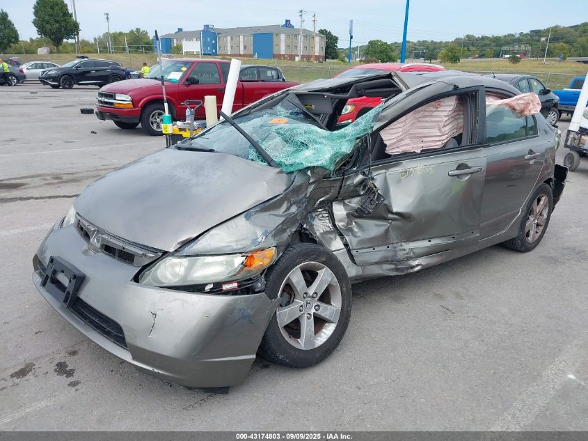 2006 Honda Civic Ex VIN: JHMFA16876S004956 Lot: 43174803