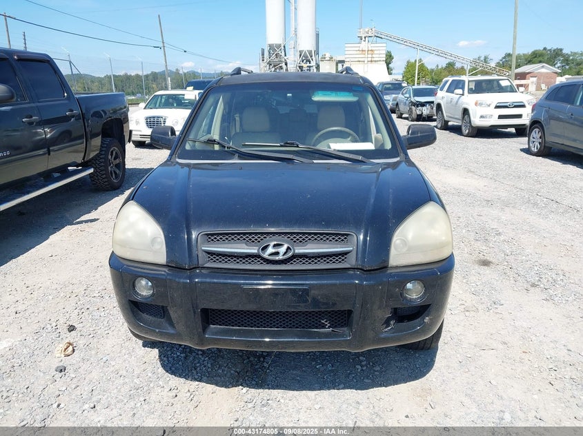 2007 Hyundai Tucson Se/Limited VIN: KM8JN12DX7U483183 Lot: 43174805