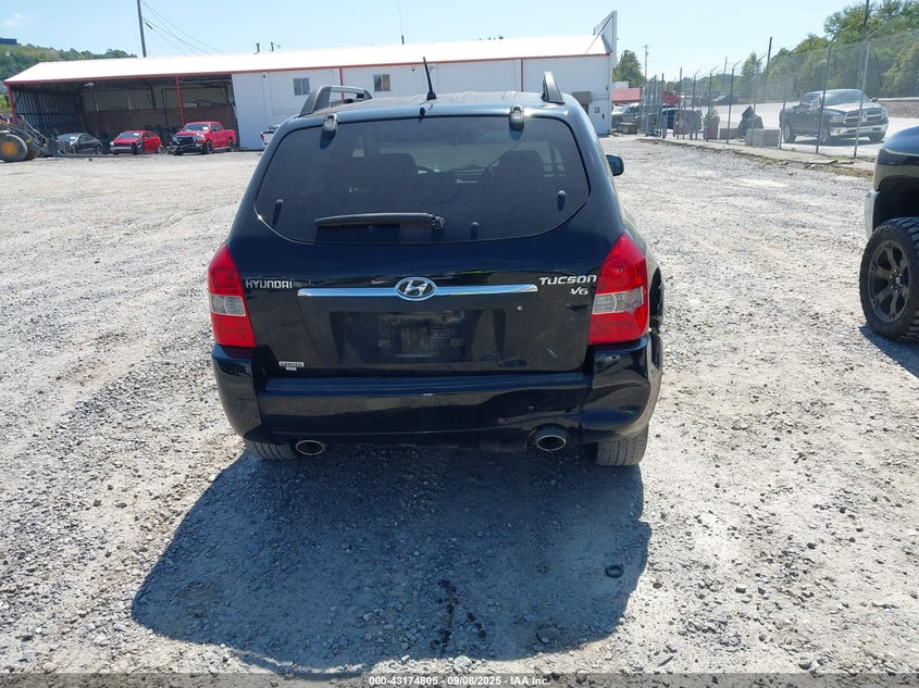 2007 Hyundai Tucson Se/Limited VIN: KM8JN12DX7U483183 Lot: 43174805