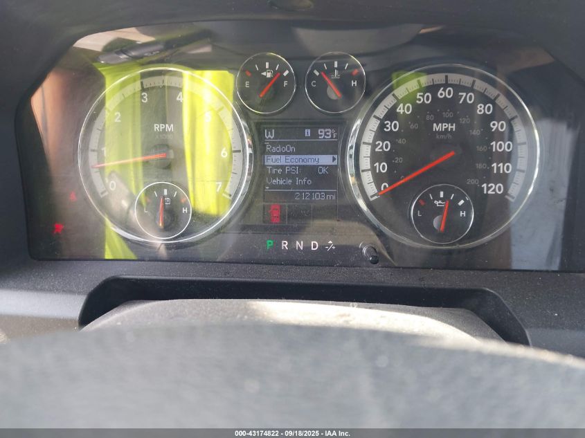 2012 Ram 1500 Slt VIN: 1C6RD7GT2CS327181 Lot: 43174822