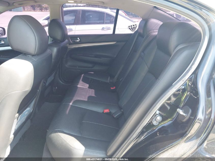 2012 Infiniti G37X VIN: JN1CV6AR7CM976498 Lot: 43174821