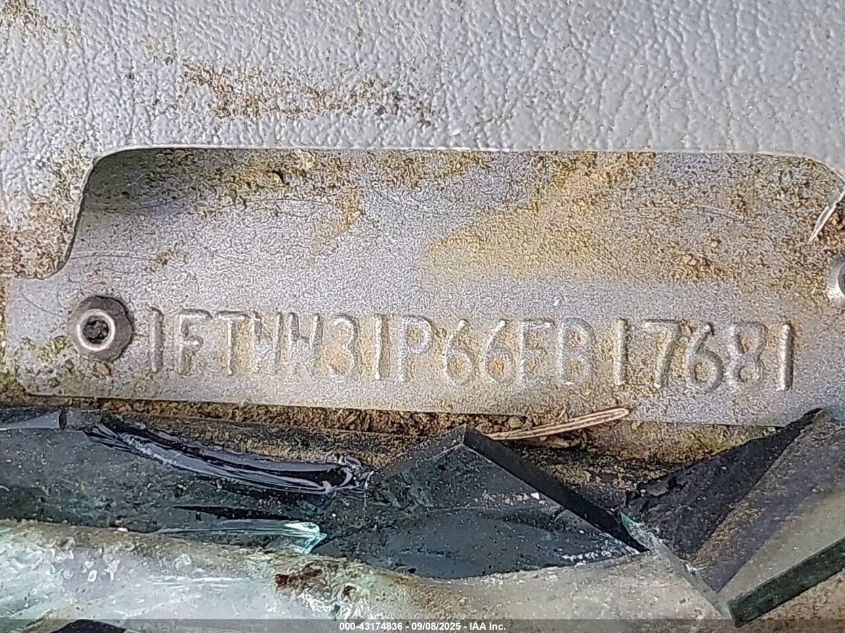 2006 Ford F-350 Lariat/Xl/Xlt VIN: 1FTWW31P66EB17681 Lot: 43174836