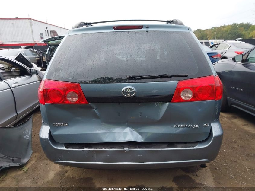 2008 Toyota Sienna Ce VIN: 5TDZK23C48S142864 Lot: 43174842