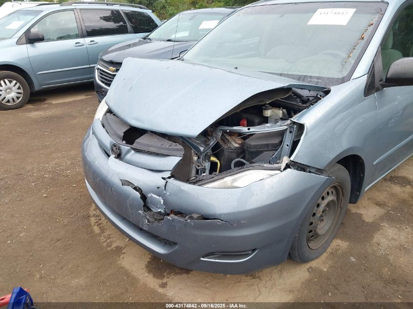 2008 Toyota Sienna Ce VIN: 5TDZK23C48S142864 Lot: 43174842