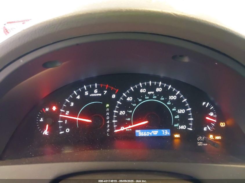 2009 Toyota Camry Le VIN: 4T1BE46K19U881349 Lot: 43174919