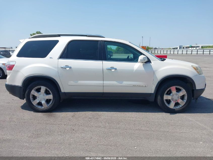 2008 GMC Acadia Slt-1 VIN: 1GKER23708J123887 Lot: 43174942