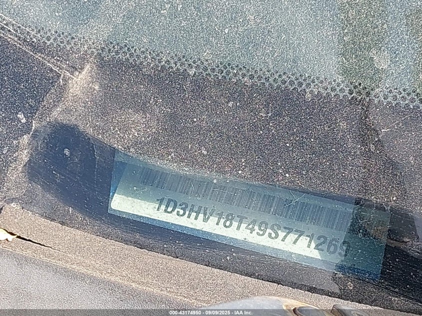 2009 Dodge Ram 1500 Laramie VIN: 1D3HV18T49S771269 Lot: 43174950