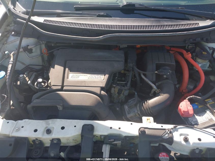 2012 Honda Civic Hybrid VIN: JHMFB4F25CS008557 Lot: 43174973