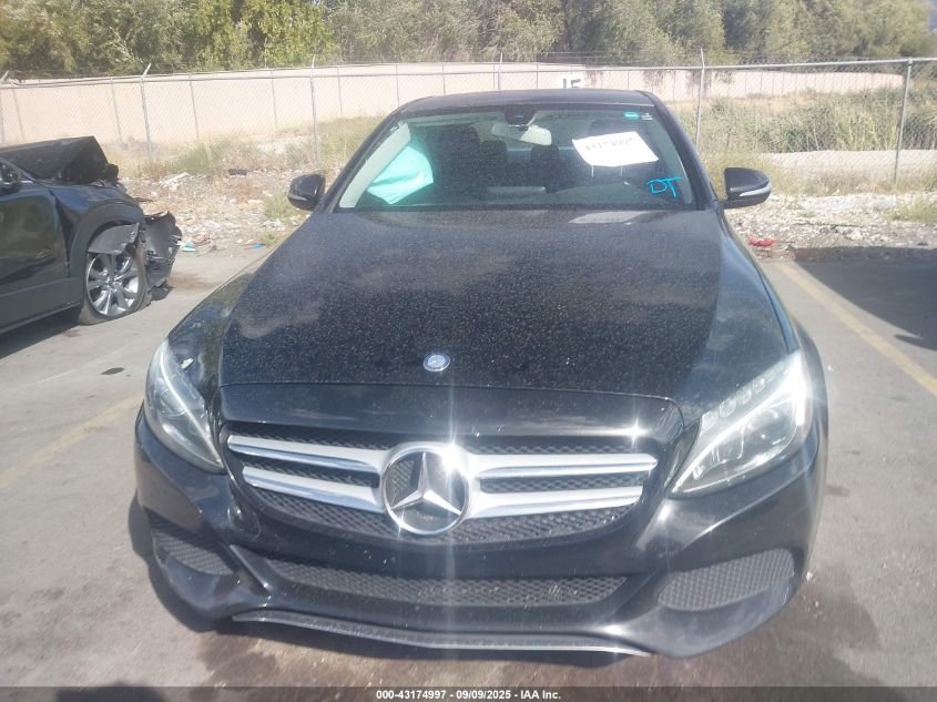 2015 Mercedes-Benz C 300 4Matic VIN: 55SWF4KB7FU003288 Lot: 43174997