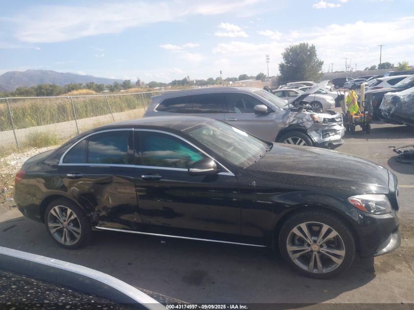2015 Mercedes-Benz C 300 4Matic VIN: 55SWF4KB7FU003288 Lot: 43174997