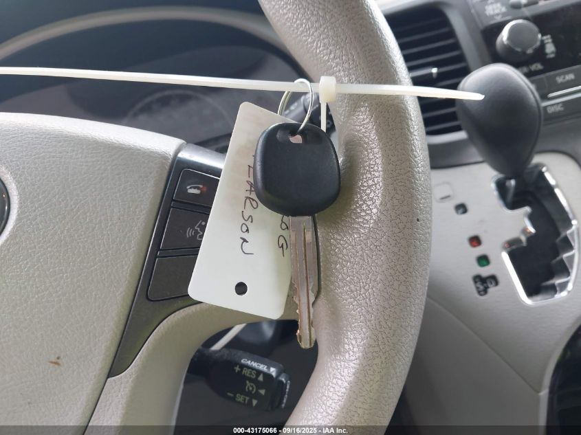 2011 Toyota Sienna Le V6 VIN: 5TDKK3DCXBS096051 Lot: 43175066