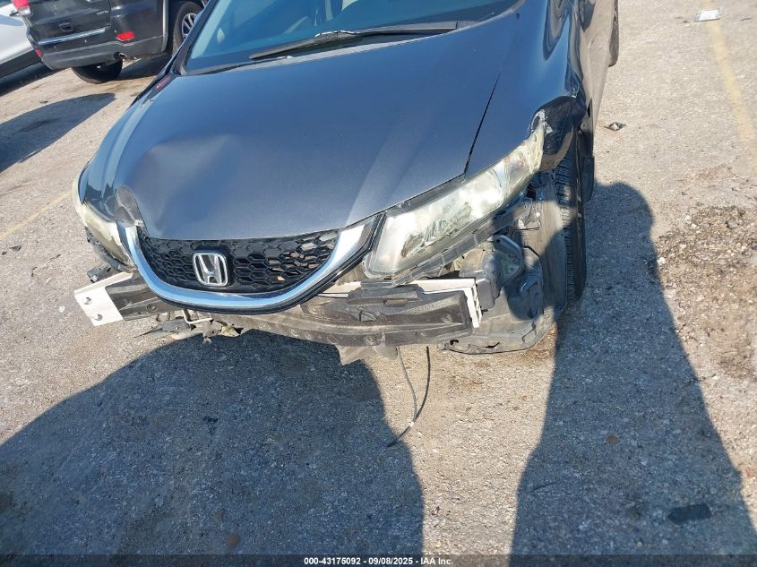 2013 Honda Civic Ex VIN: 19XFB2F8XDE046316 Lot: 43175092