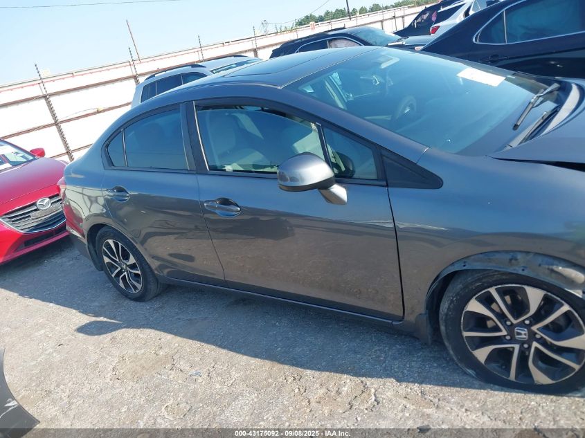 2013 Honda Civic Ex VIN: 19XFB2F8XDE046316 Lot: 43175092