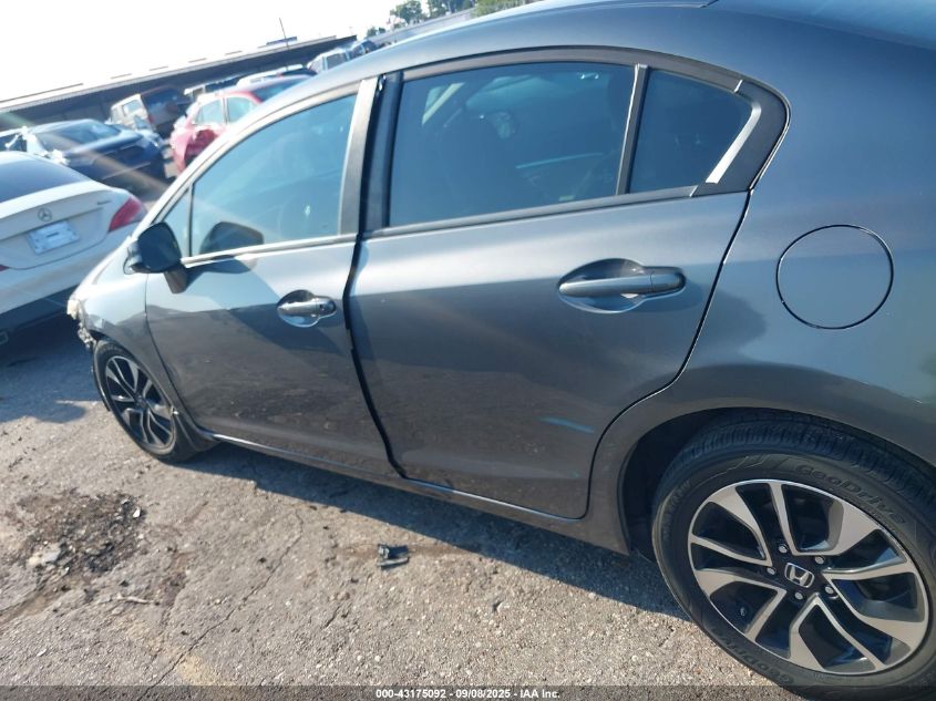 2013 Honda Civic Ex VIN: 19XFB2F8XDE046316 Lot: 43175092