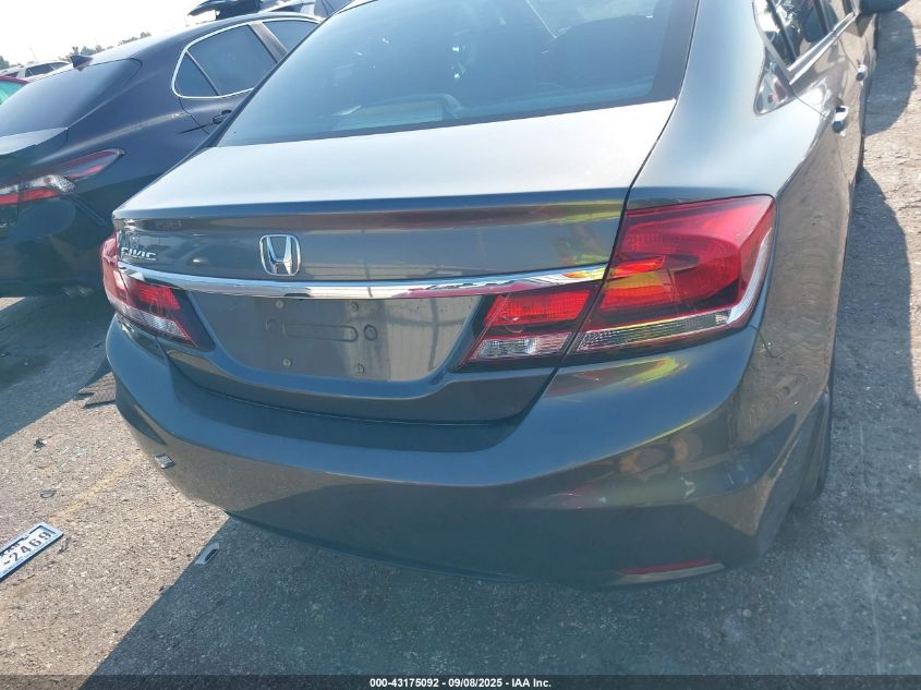 2013 Honda Civic Ex VIN: 19XFB2F8XDE046316 Lot: 43175092