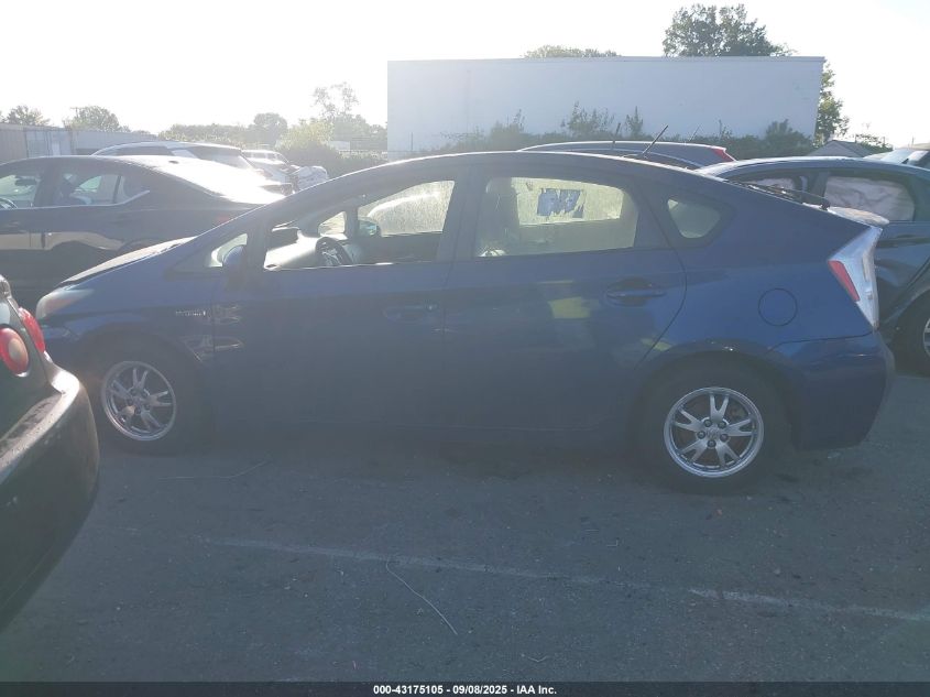 2011 Toyota Prius Three VIN: JTDKN3DU7B1391363 Lot: 43175105