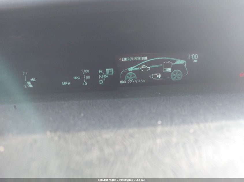 2011 Toyota Prius Three VIN: JTDKN3DU7B1391363 Lot: 43175105