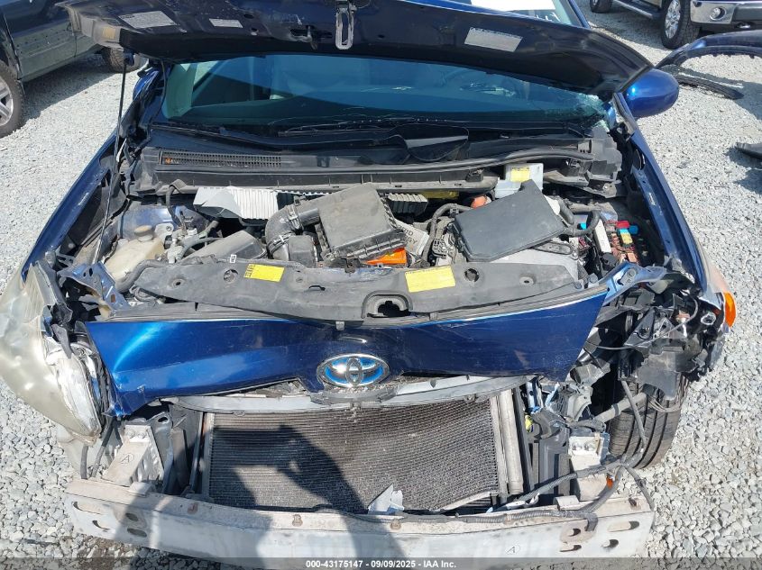 2011 Toyota Prius Four VIN: JTDKN3DU6B5302861 Lot: 43175147