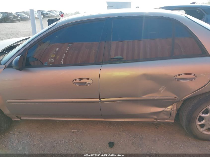 2003 Buick Century Custom VIN: 2G4WS52JX31142853 Lot: 43175150