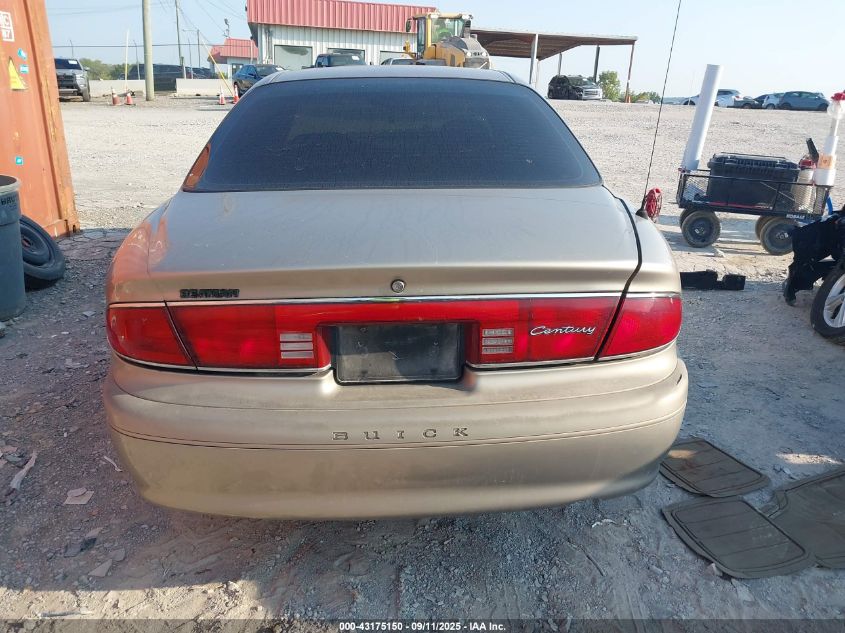 2003 Buick Century Custom VIN: 2G4WS52JX31142853 Lot: 43175150