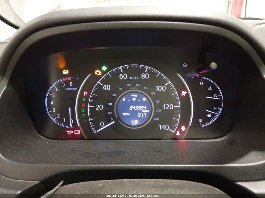 2012 Honda Cr-V Ex-L VIN: JHLRM4H73CC017112 Lot: 43175212