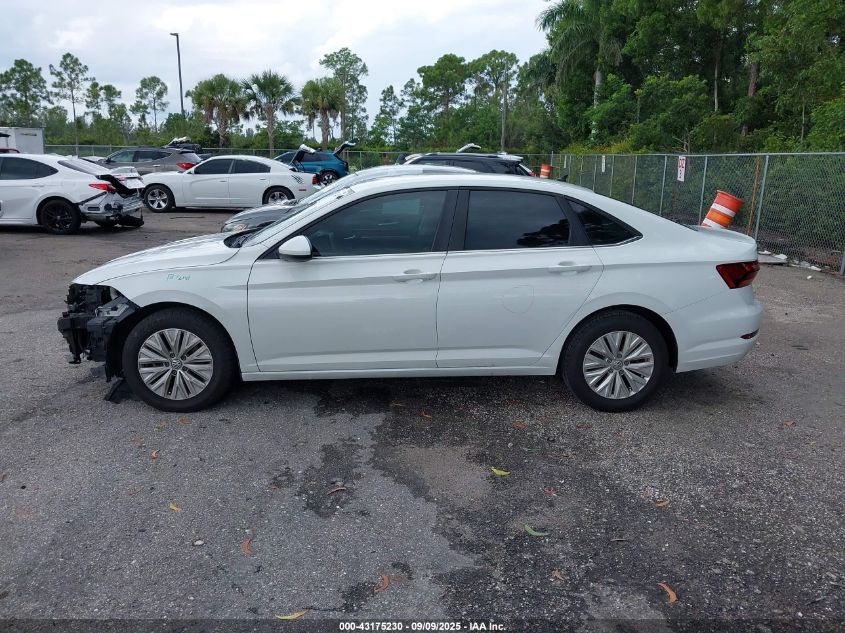 2019 Volkswagen Jetta 1.4T R-Line/1.4T S/1.4T Se VIN: 3VWCB7BU0KM156844 Lot: 43175230
