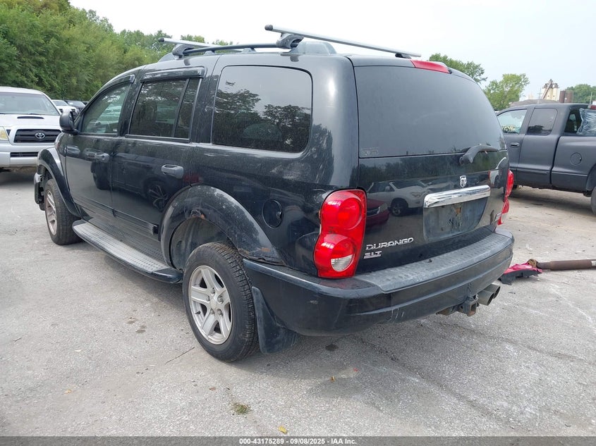 2004 Dodge Durango Slt black other gasoline 1D4HB48N54F176763 photo #4